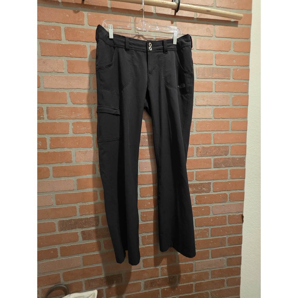 North Face Women's Pants Size 8 Scretchy Black Ski Sku 6